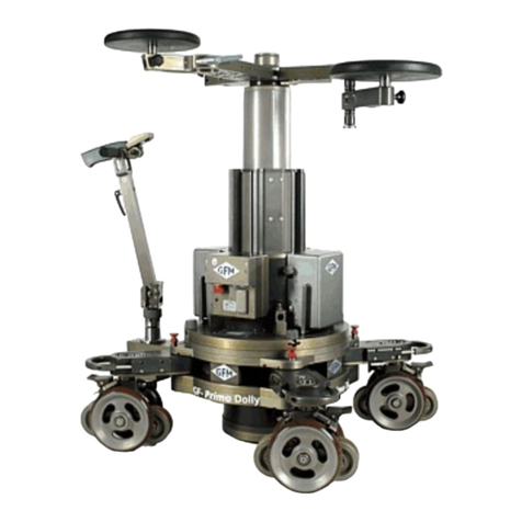 gfm GF-Primo Dolly Instruction Manual and Safety Guidelines