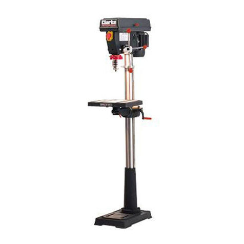 Clarke METALWORKER CDP401B Operating & maintenance instructions