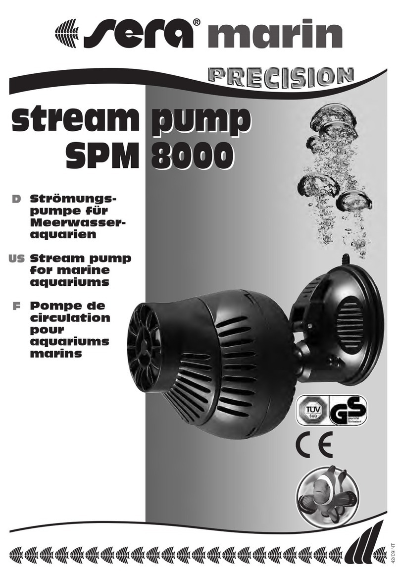Sera SPM 8000 User manual
