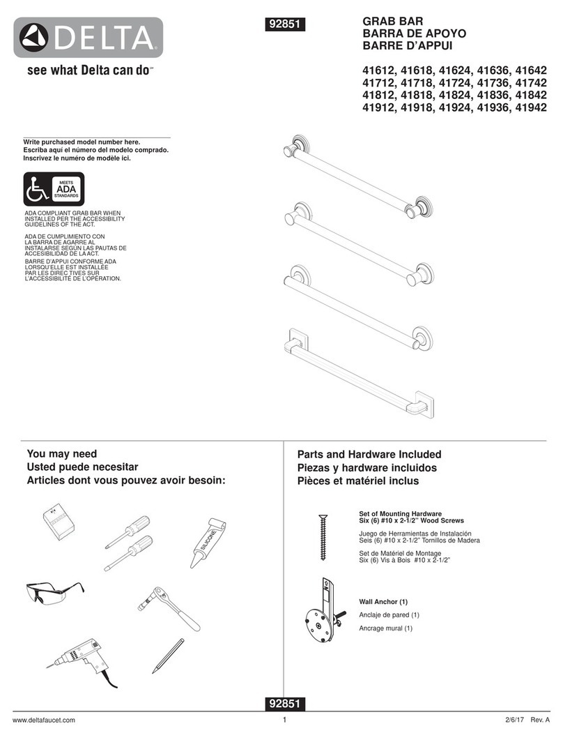 Delta 41612 User manual