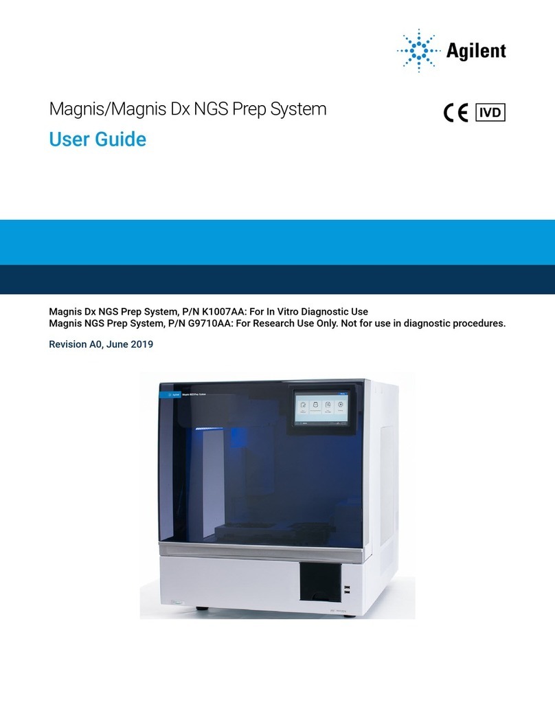 Agilent Technologies Magnis NGS Prep System User manual Agilent Technologies Magnis NGS Prep System User manual