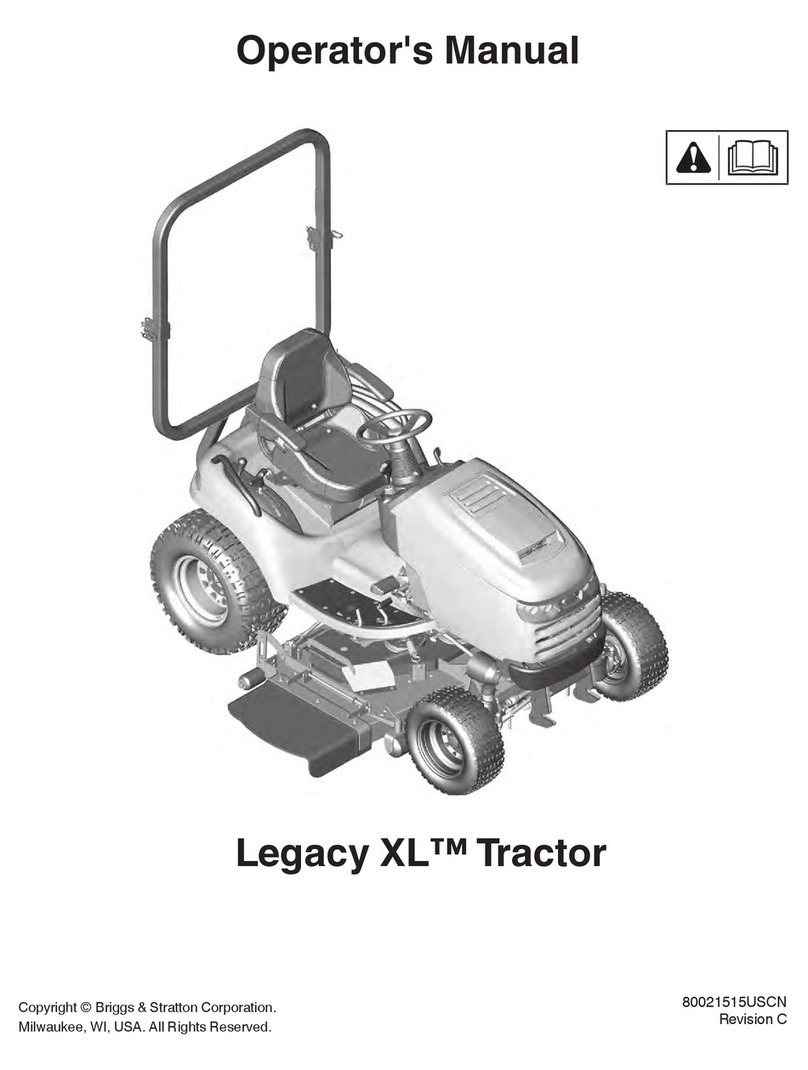 Briggs & Stratton Legacy XL Operator's manual