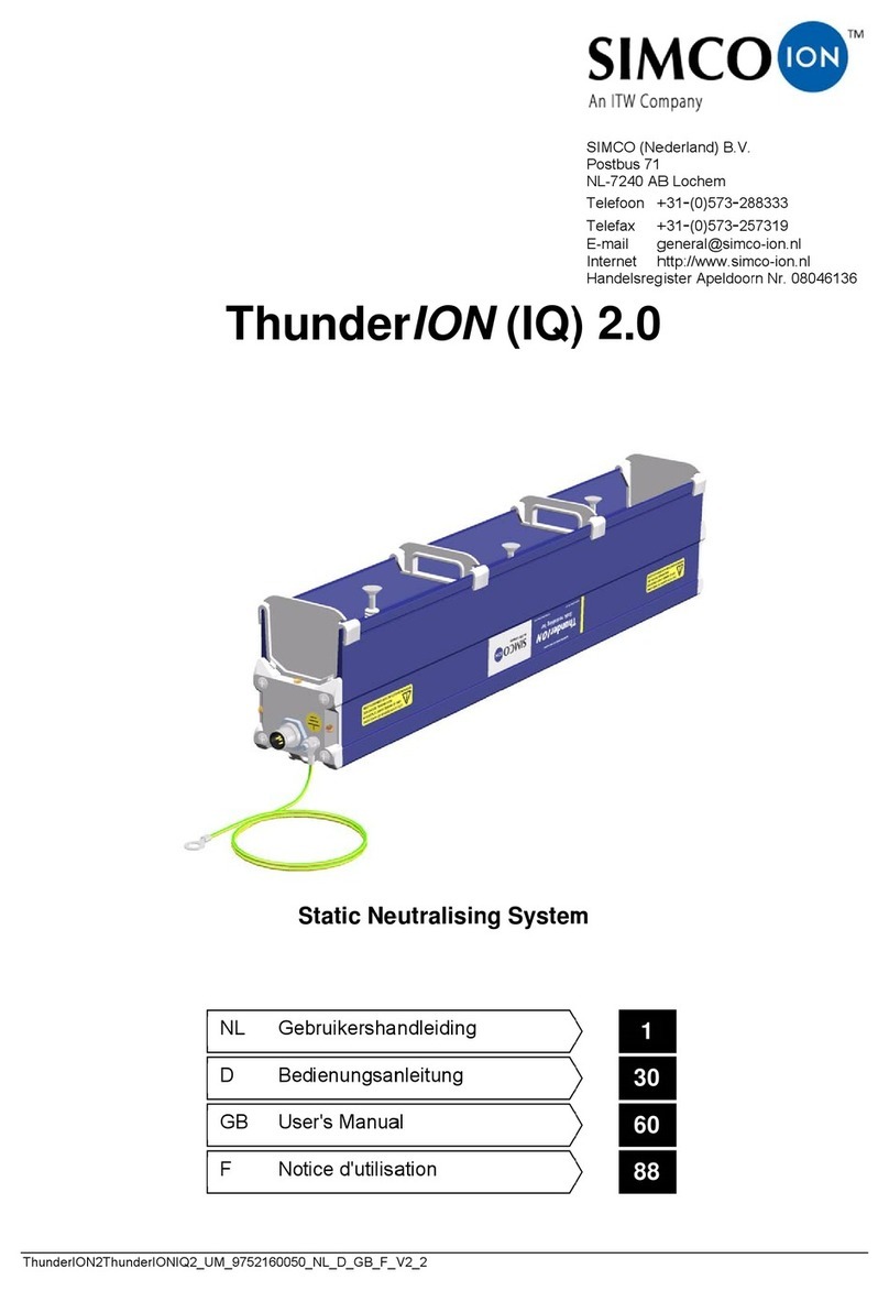 Simco ThunderION2.0 user manual