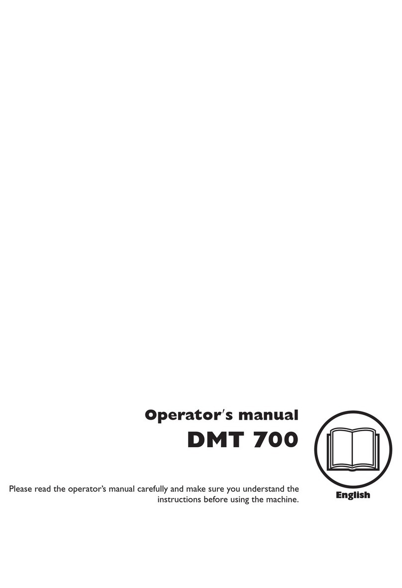 Husqvarna DMT 700 User manual