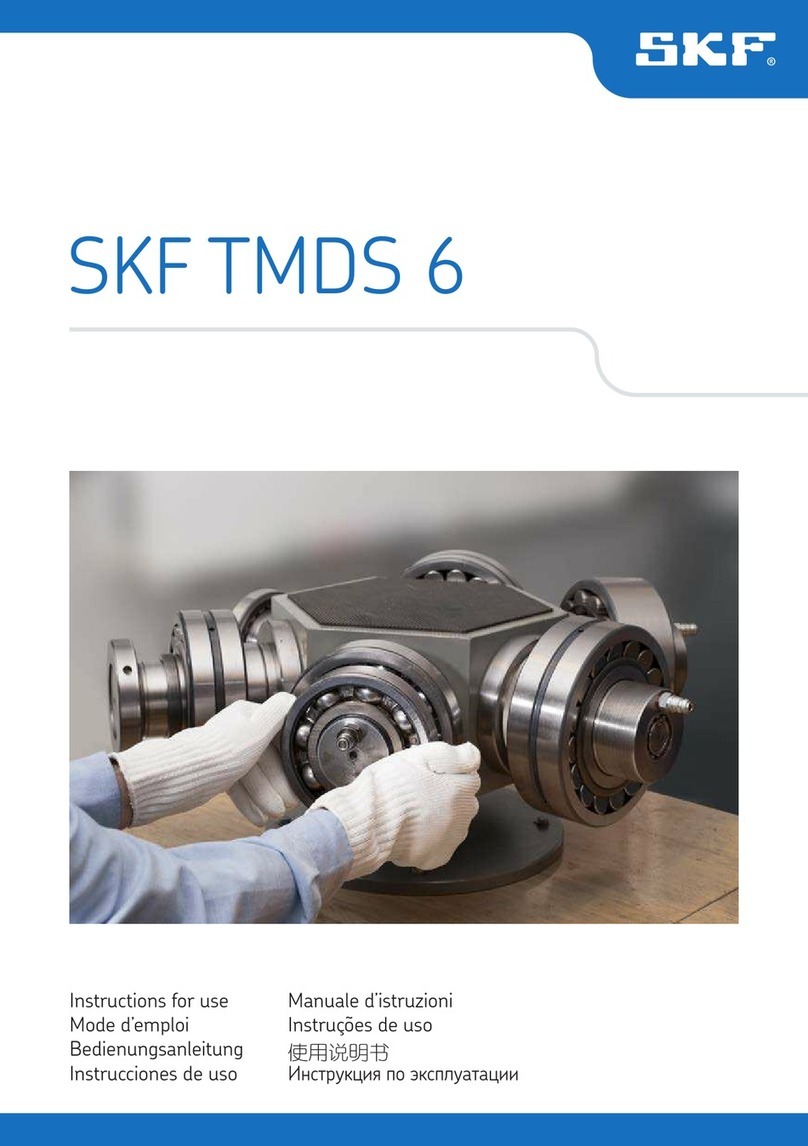SKF TMDS 6 User manual