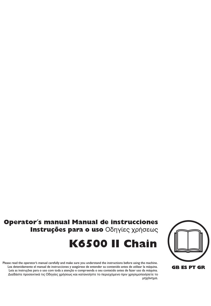 Husqvarna K6500 II Chain User manual