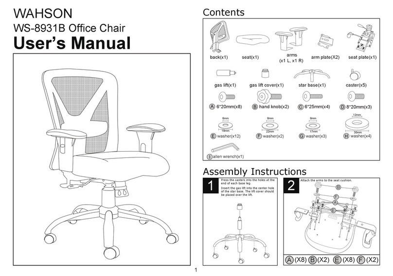 WAHSON WS-8931B user manual
