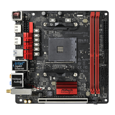 ASROCK Fatal1ty AB350 Gaming-ITX/ac Series User manual