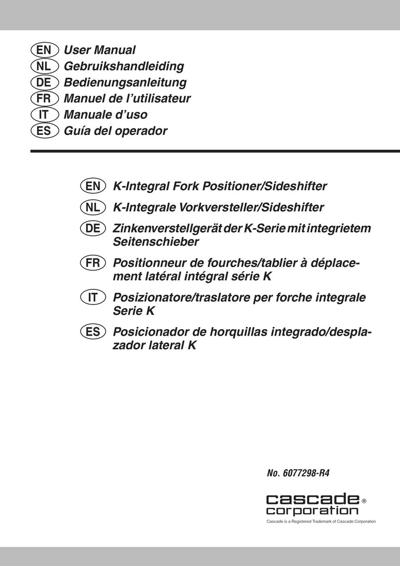 Cascade K Series User manual
