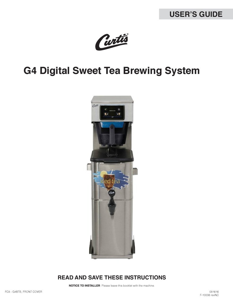 Curtis ThermoPro G4 User manual