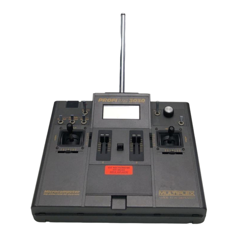 Multiplex Profi MC 3030 manual