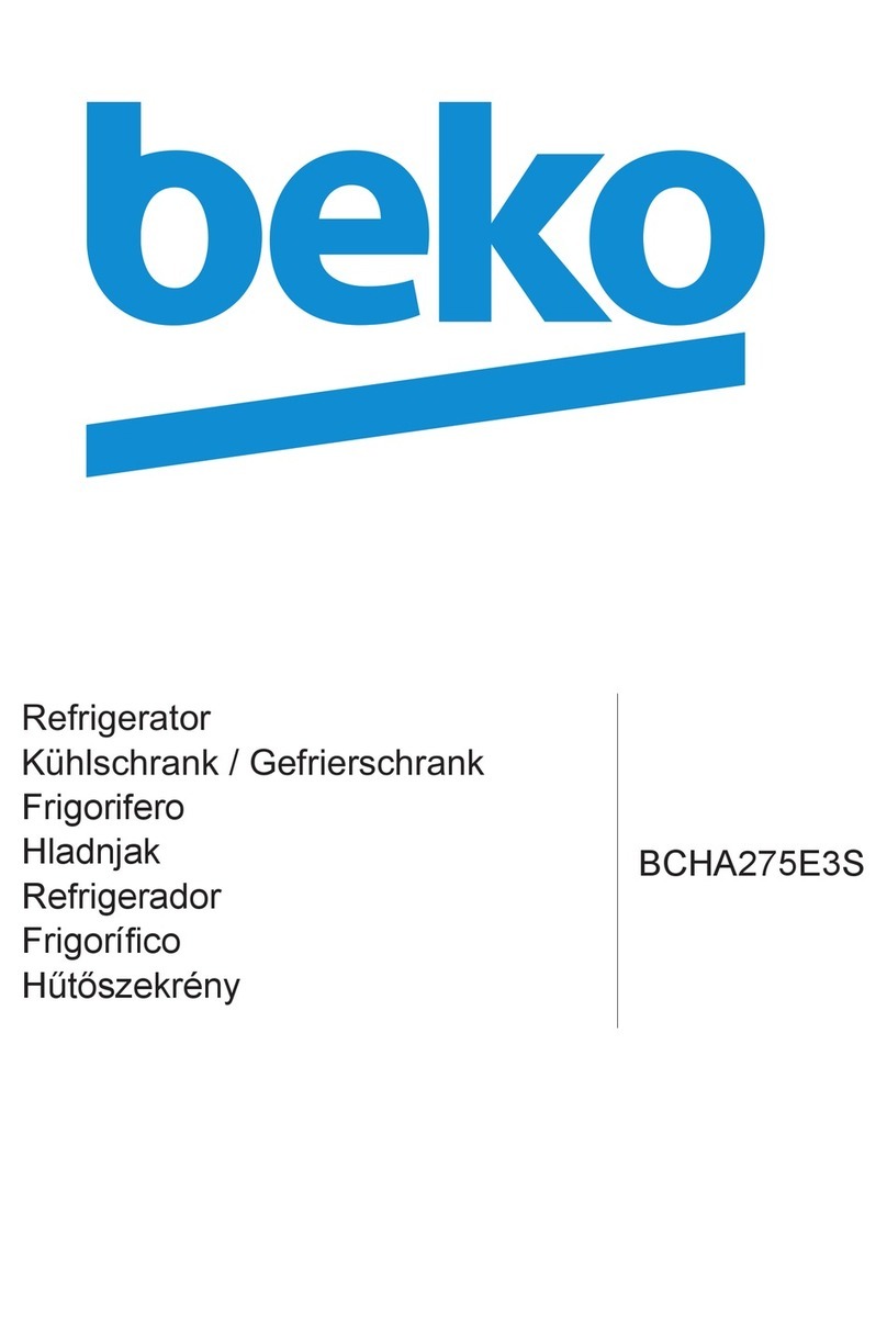 Beko BCHA275E3S User manual Beko BCHA275E3S User manual