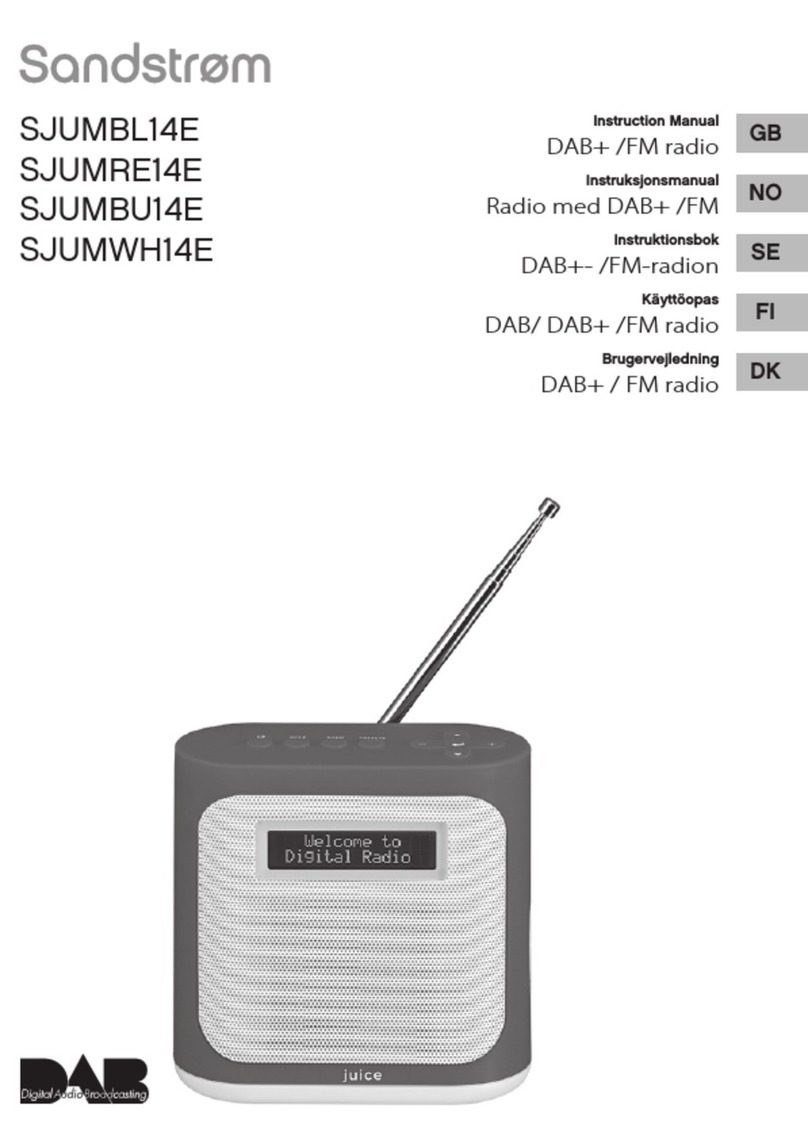 Sandstorm SJUMBL14E instruction manual