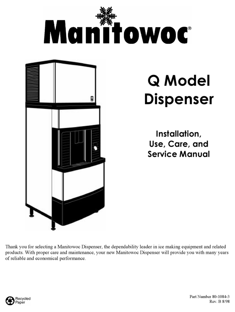 Manitowoc Q Series Installation, Use, Care, and Service Manual