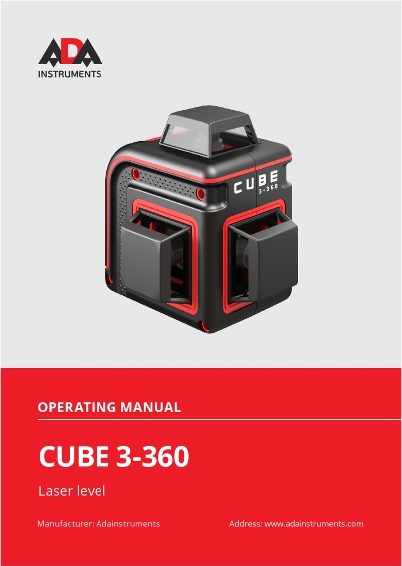 A/DA CUBE 3-360 operating manual