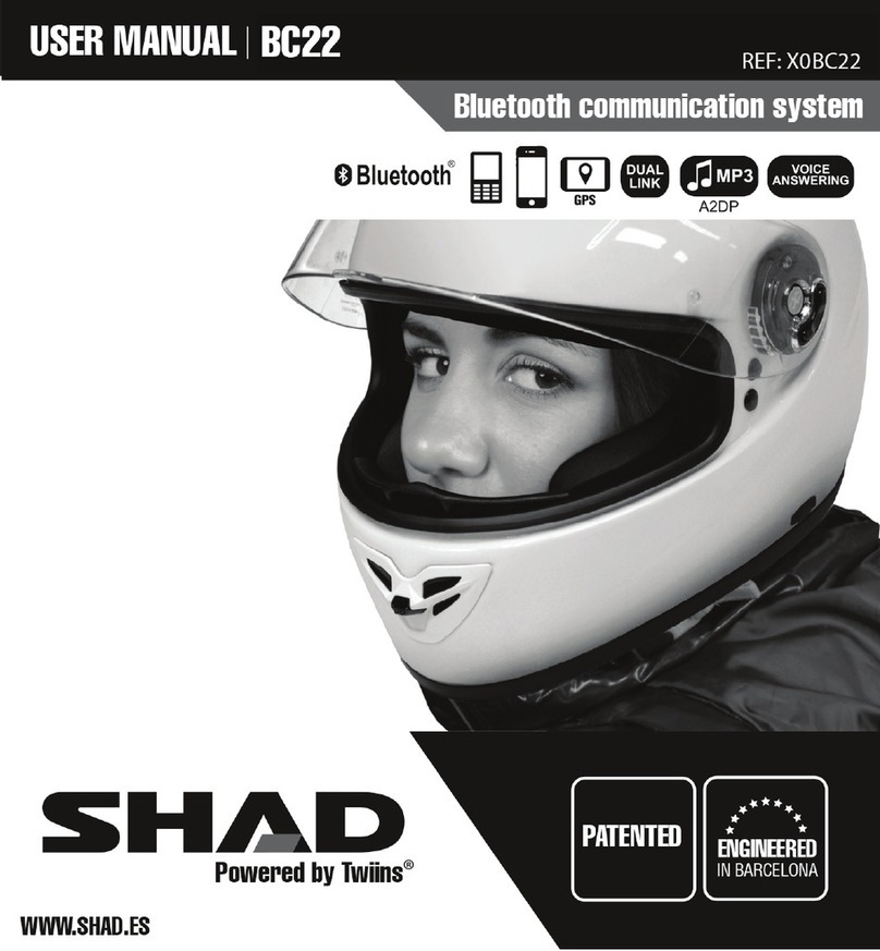 Shad BC22 User manual