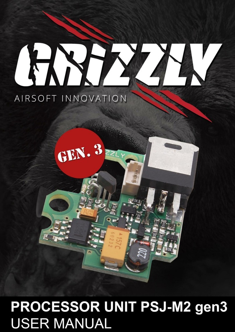 Grizzly PSJ-M2 gen3 User manual
