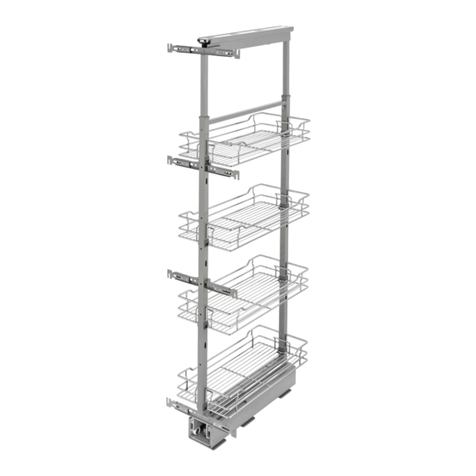Rev-A-Shelf 5300 Series User manual