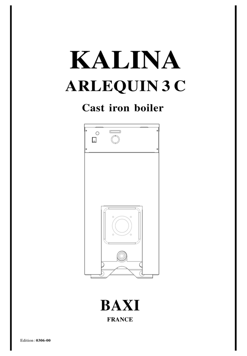 Baxi KALINA ARLEQUIN 3C Series manual
