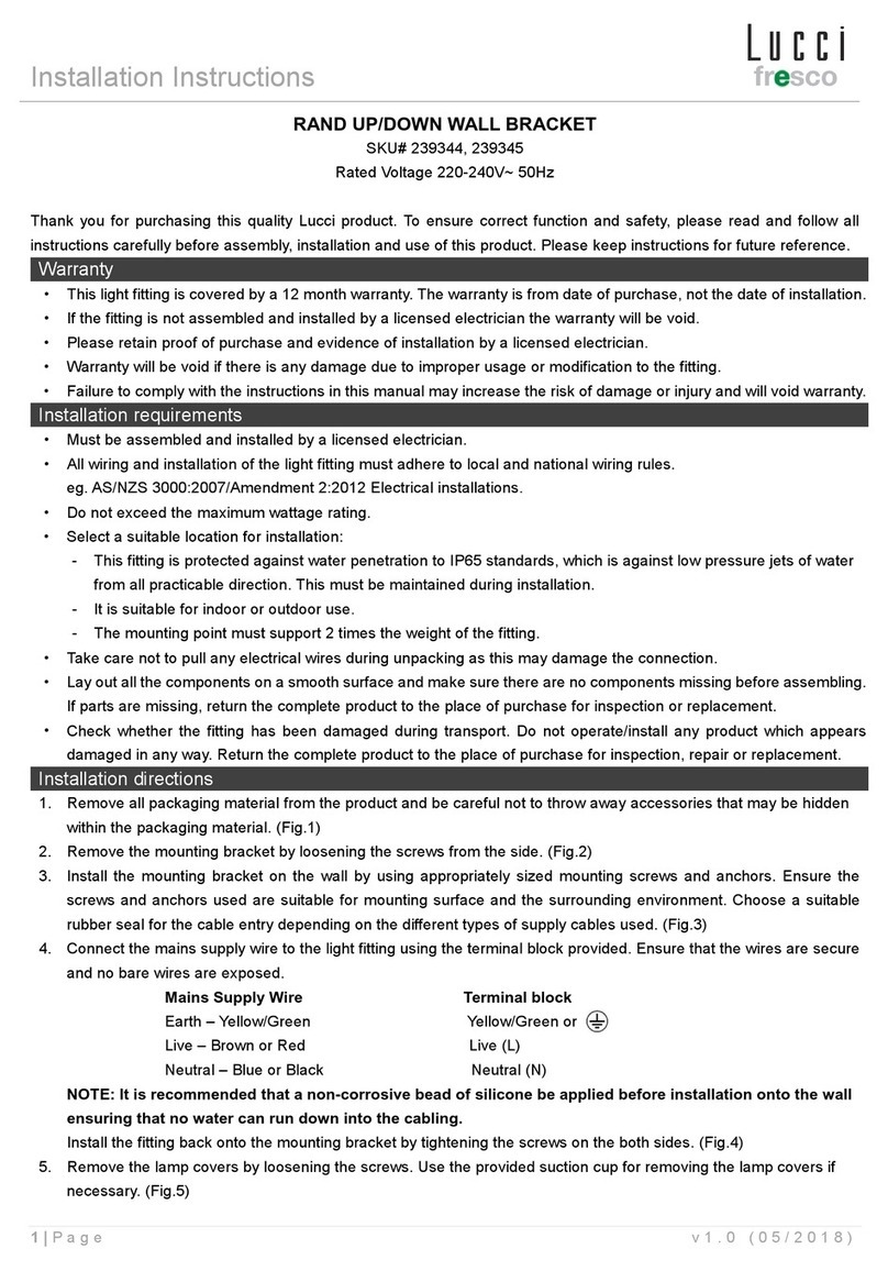 Lucci Fresco 239344 User manual