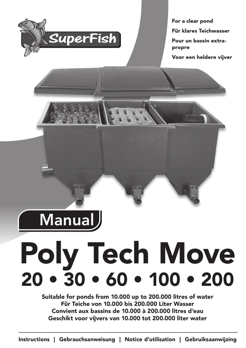 SuperFish Poly Tech Move 20 instructions