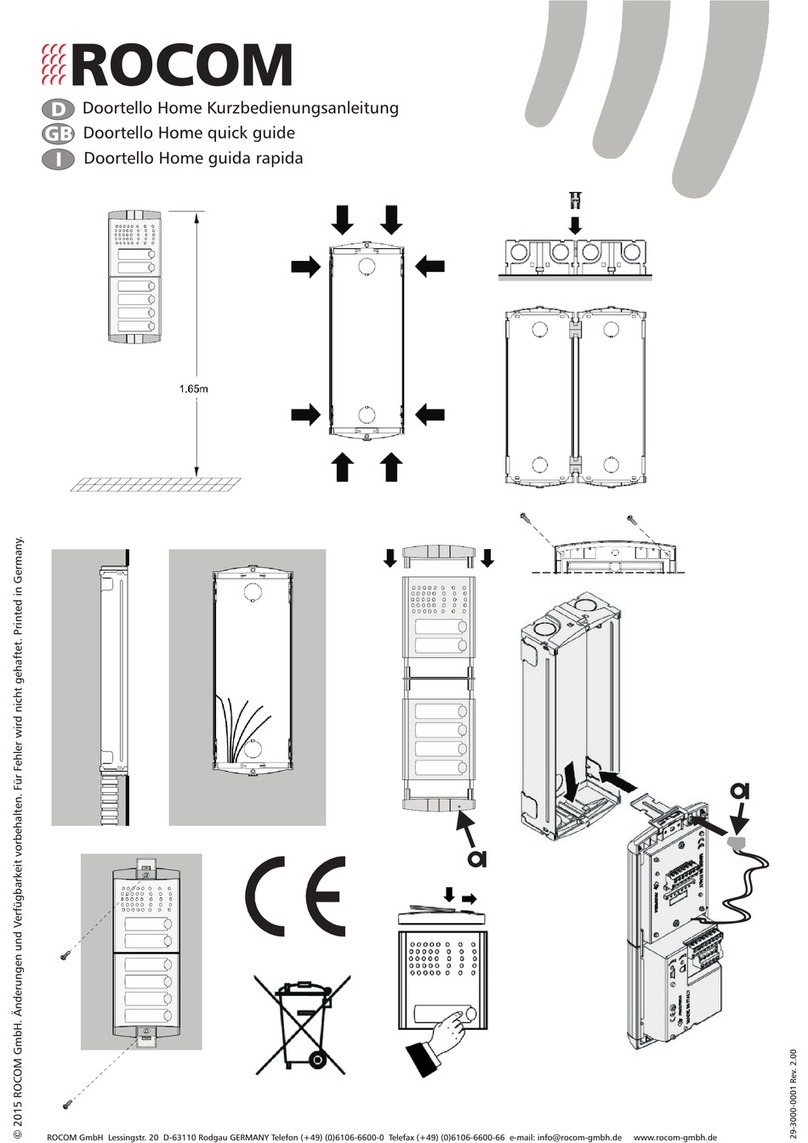 Rocom Doortello Home User manual