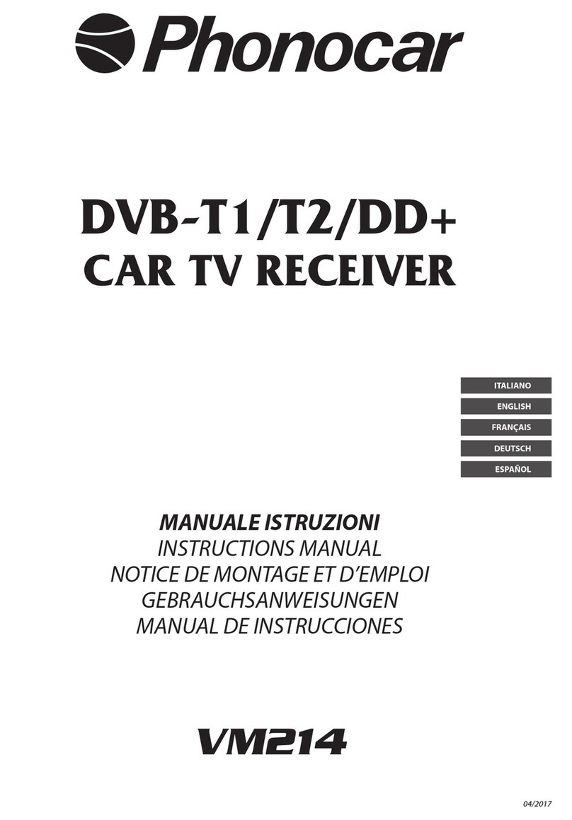Phonocar VM214 instruction manual