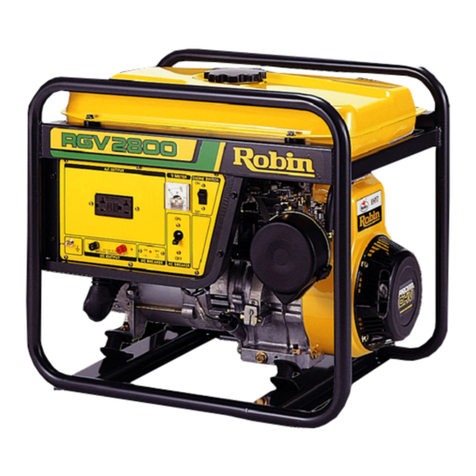 Robin RGV2800 User manual