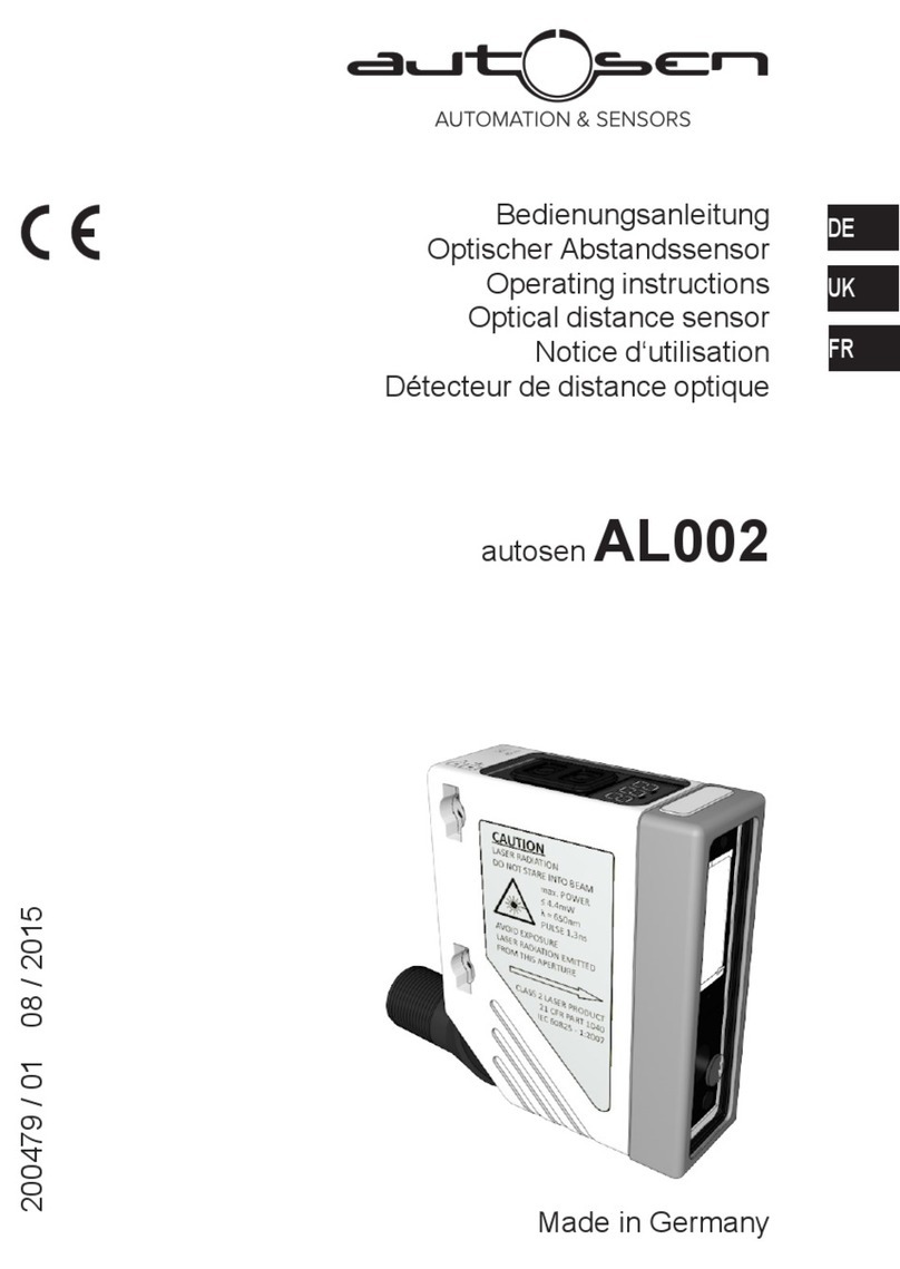autosen AL002 User manual