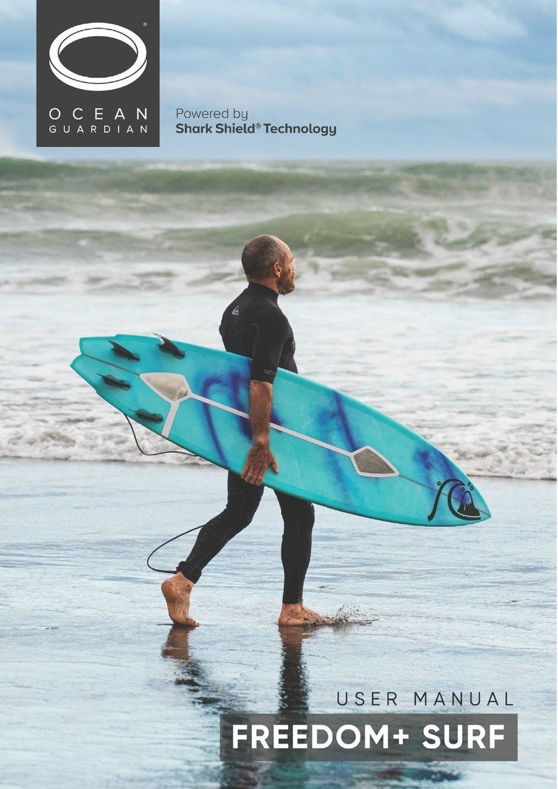 Shark Shield Techology Ocean Guardian Freedom+ Surf user manual