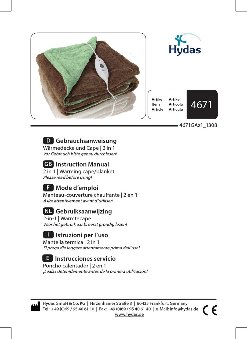 Hydas 4671 instruction manual