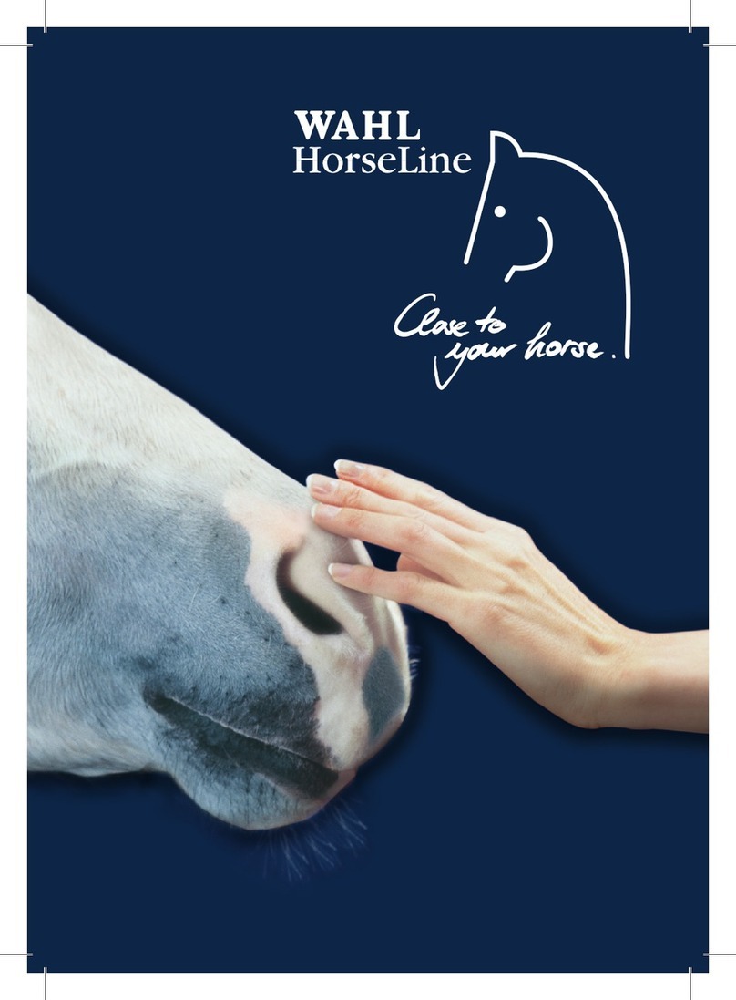 Wahl HorseLine AVALON manual Wahl HorseLine AVALON manual