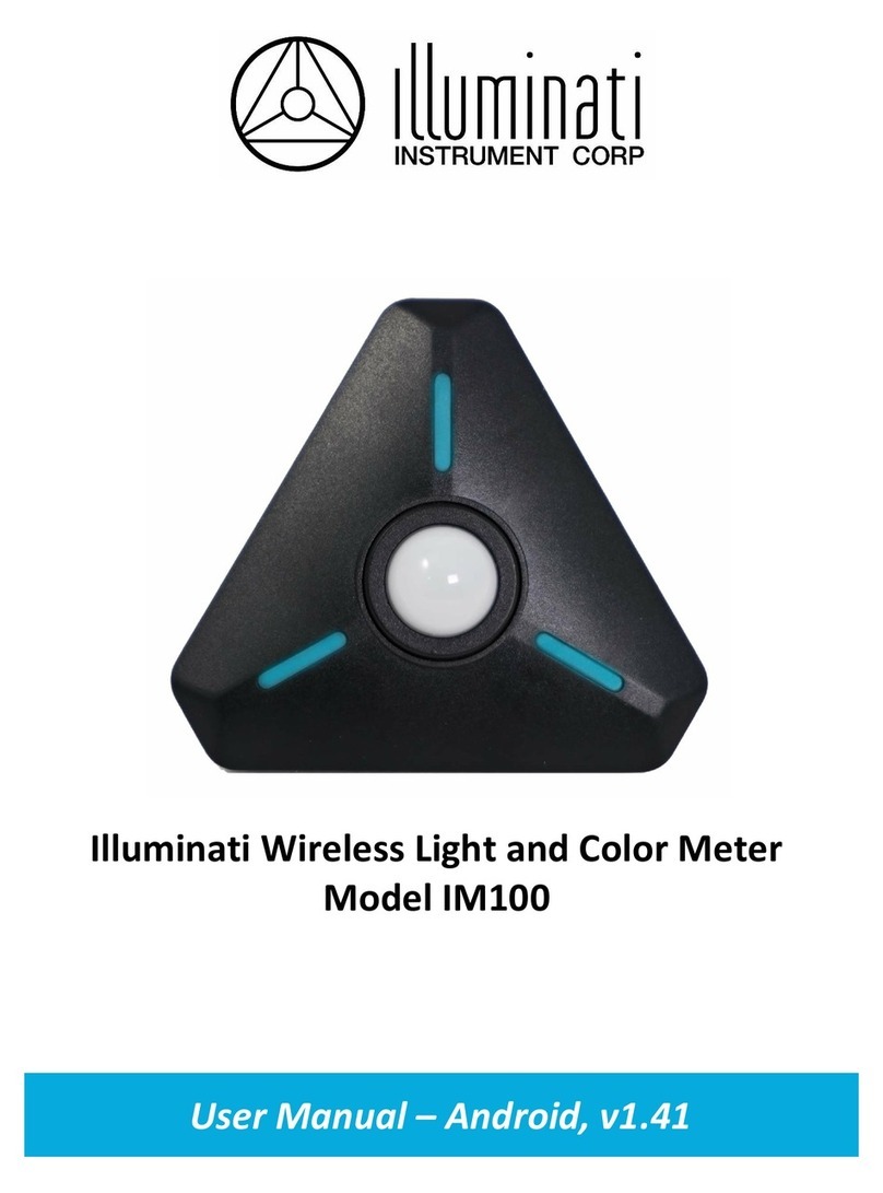 Illuminati IM100 user manual Illuminati IM100 user manual