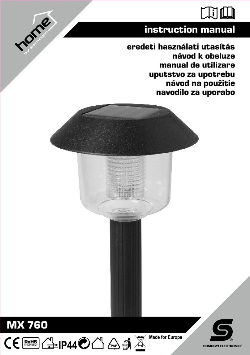 Somogyi Elektronic MX 760 instruction manual