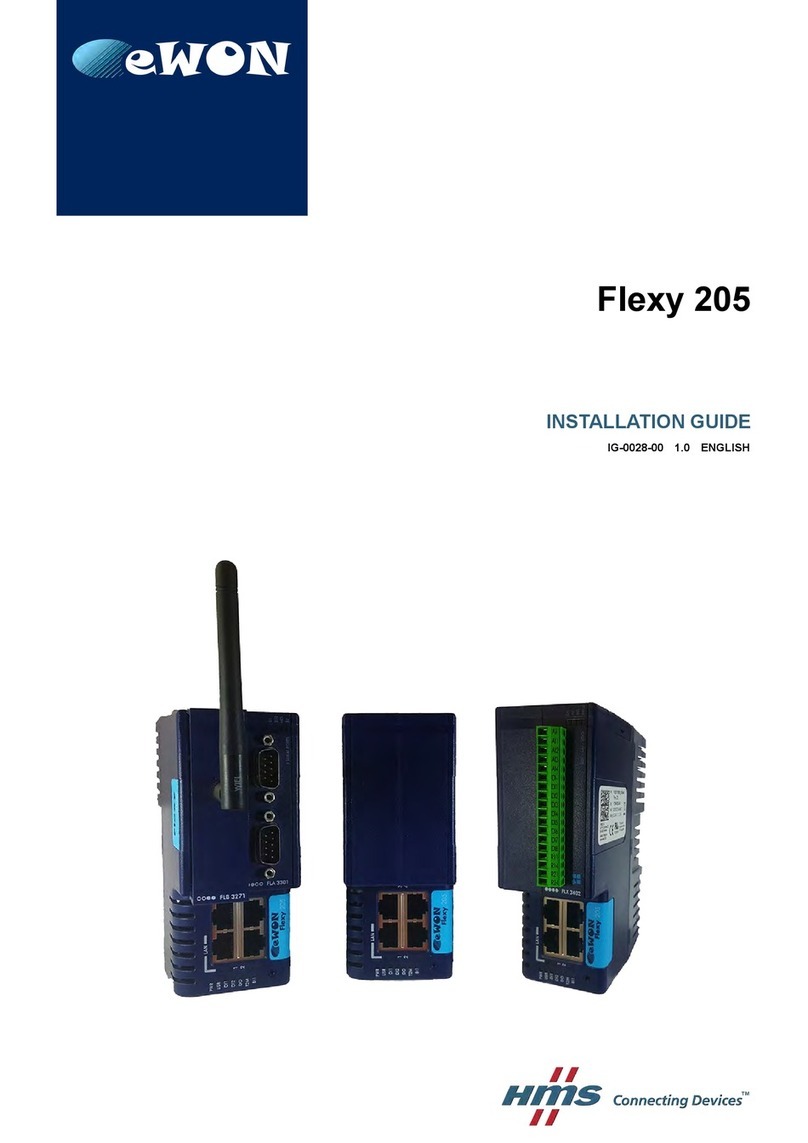 HMS eWON Flexy 205 User manual