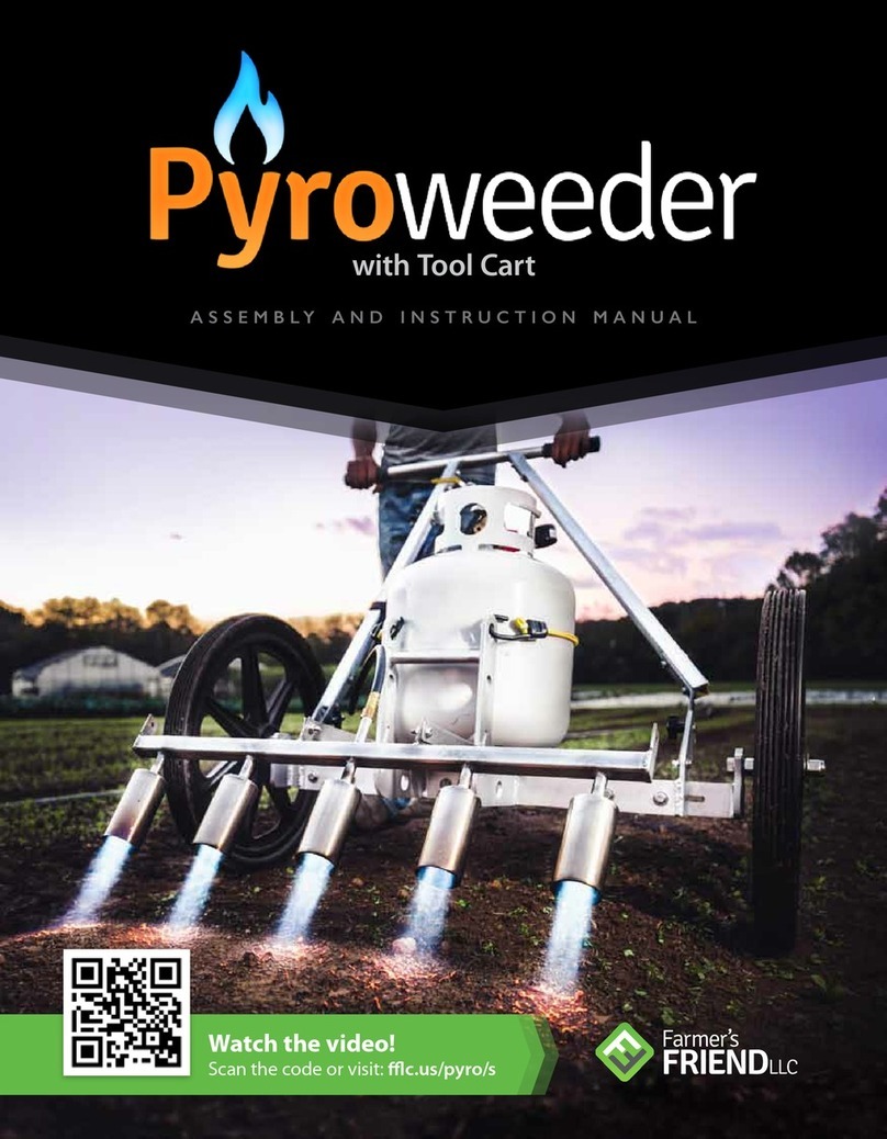 Farmers Friend Pyroweeder Assembly and instruction manual