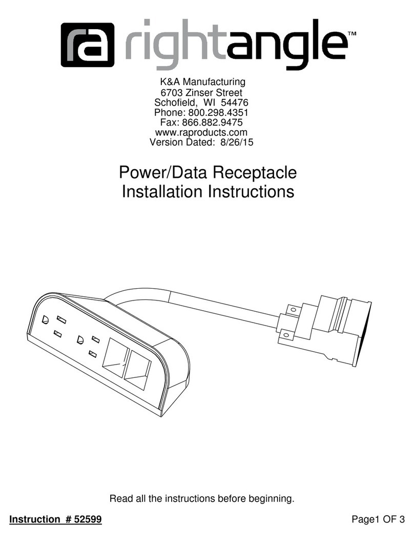RIGHT ANGLE PRL User manual