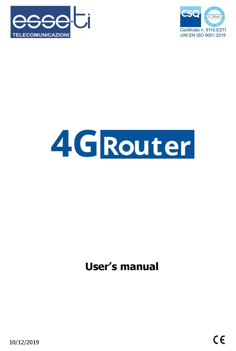 Esse-ti 4GRouter user manual