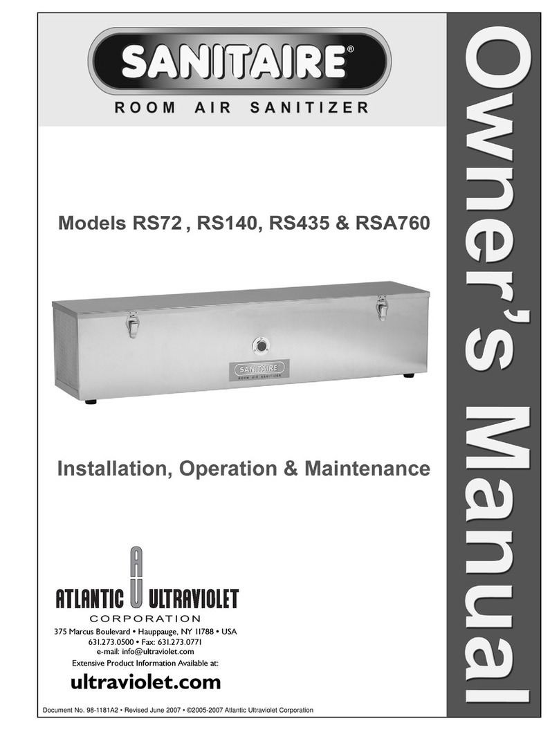 Sanitaire RS72 owner's manual