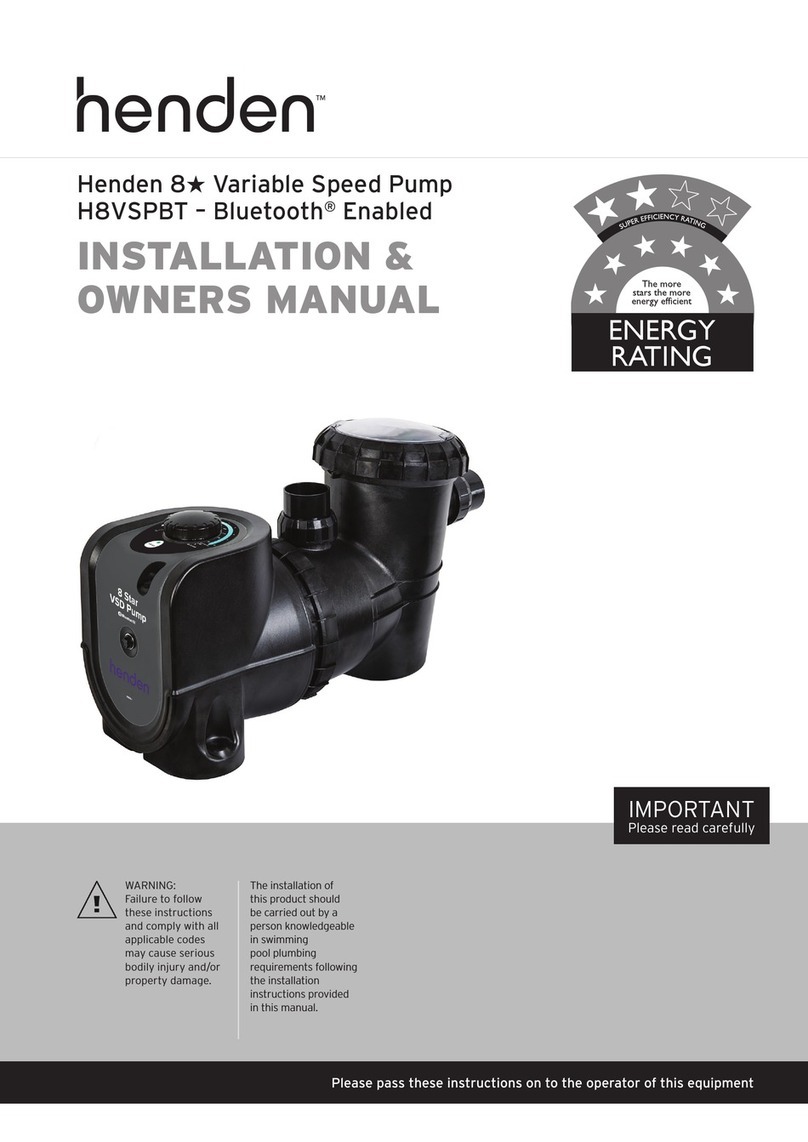 Henden 8 Star Operating instructions