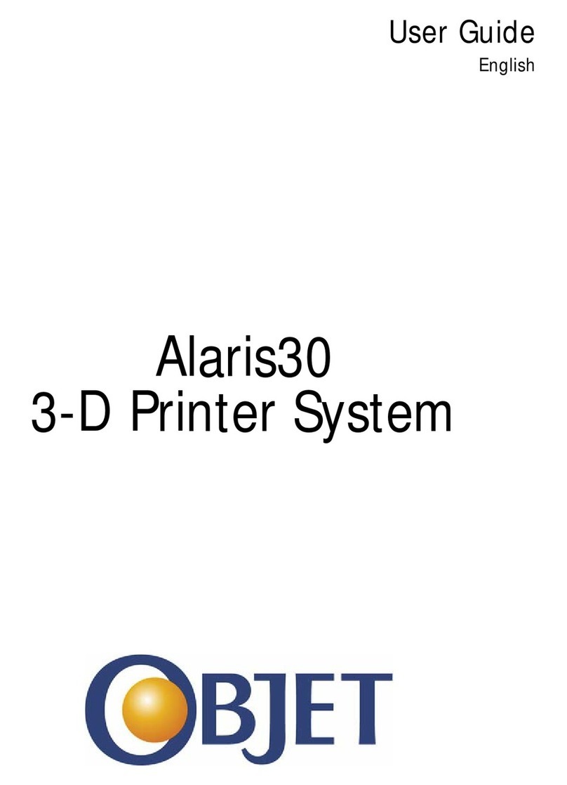 Objet Alaris30 User manual