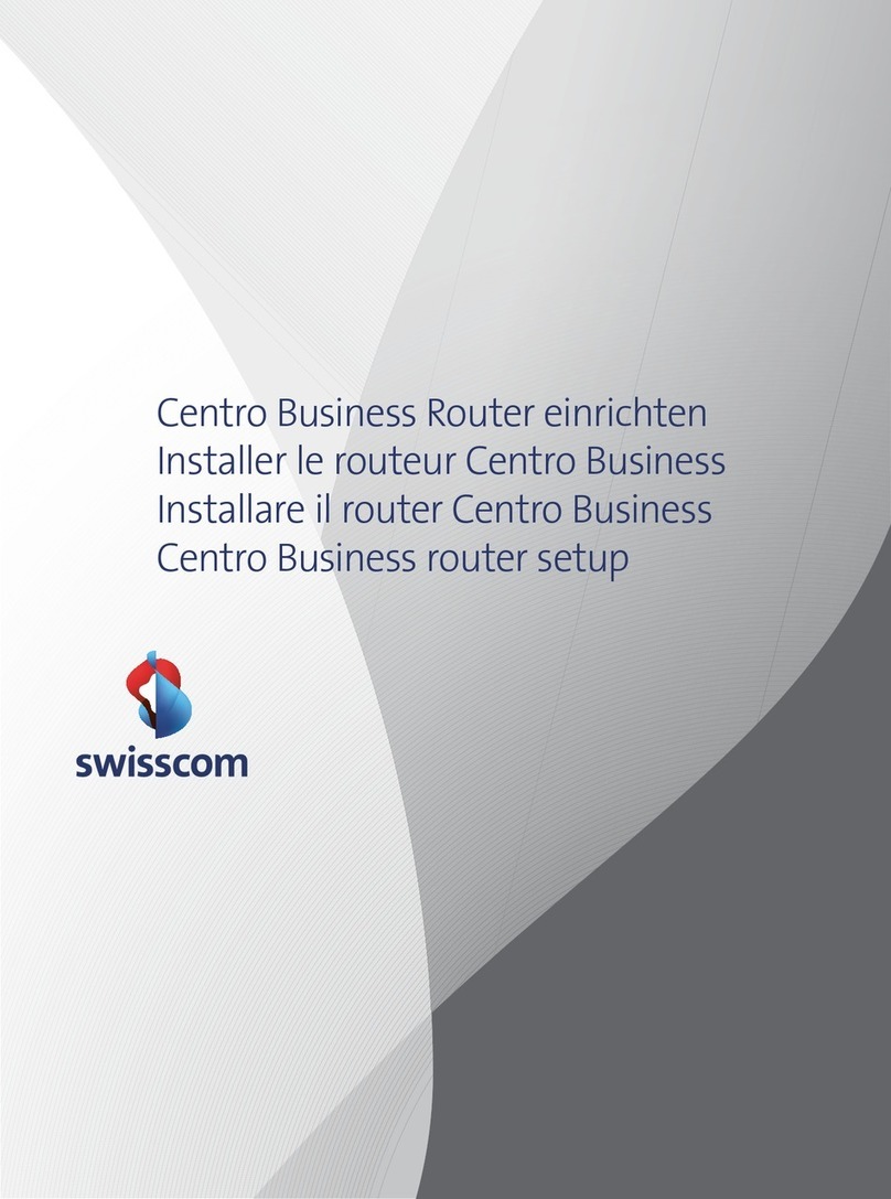 Swisscom Centro Business User manual