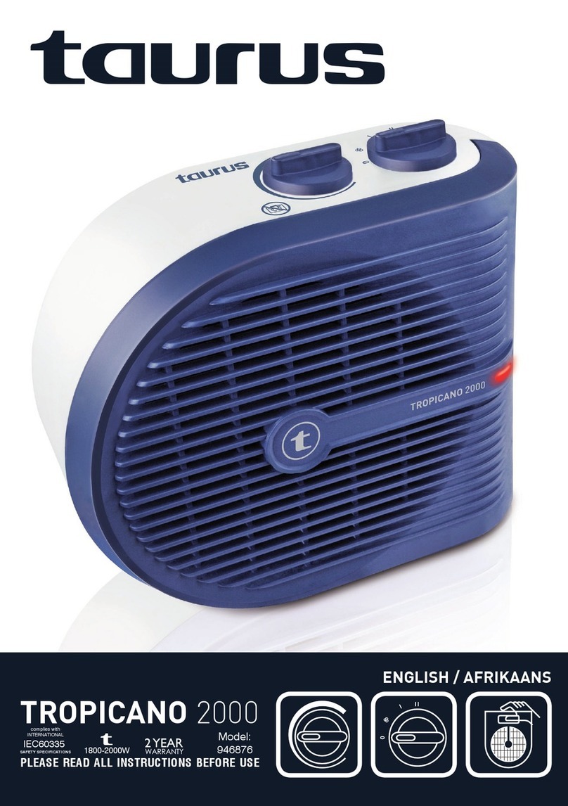 Taurus TROPICANO 2000 User manual