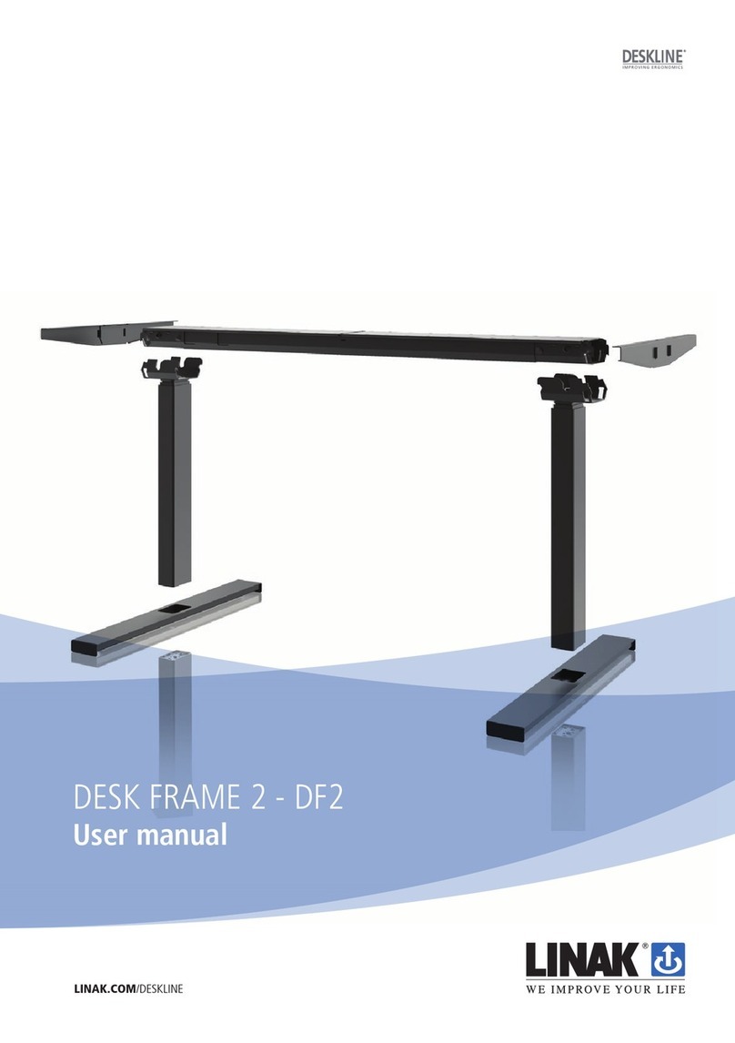 Linak DESKLINE DESK FRAME 2 user manual
