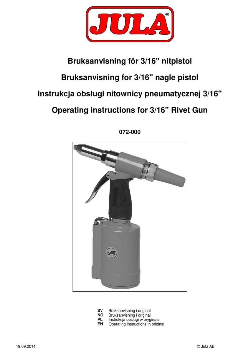 Jula 072-000 operating instructions