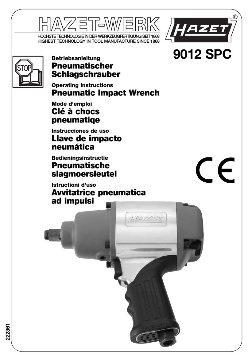 HAZET-WERK 9012 SPC operating instructions