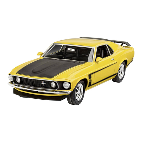 REVELL 69 BOSS 302 MUSTANG User manual
