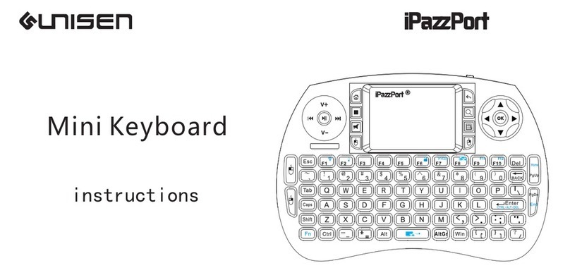 Unisen iPazzPort KP-810-21SDL instructions