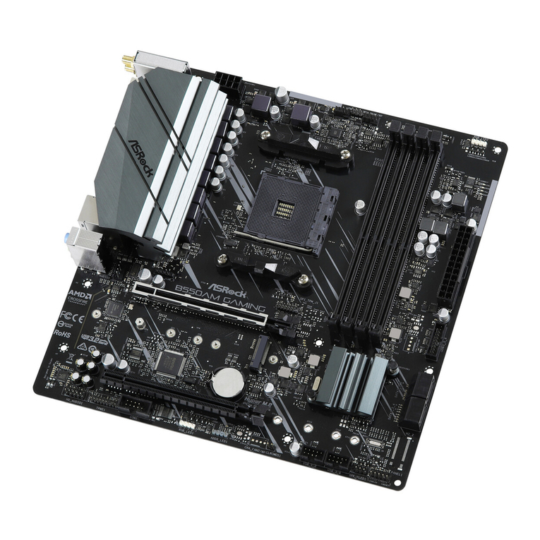 ASROCK B550AM Gaming user manual