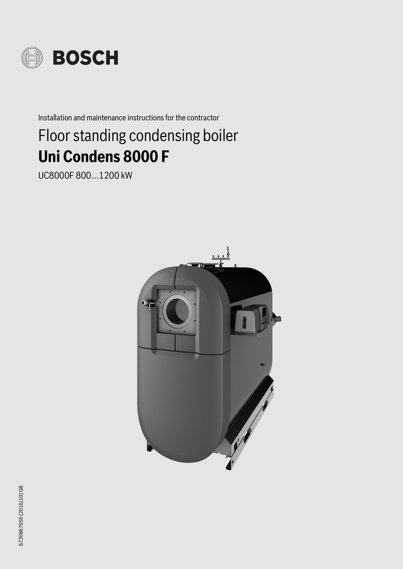 Bosch Uni Condens 8000 F User manual